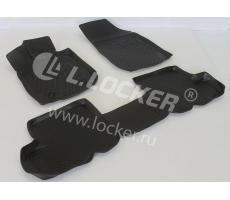 Коврики в салон 3D LADA Largus (12-) полиуретан, L.LOCKER